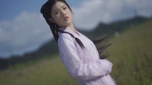 文艺古风美女汉服