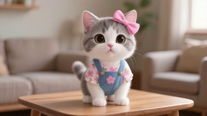 可爱小猫