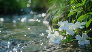 流水小花