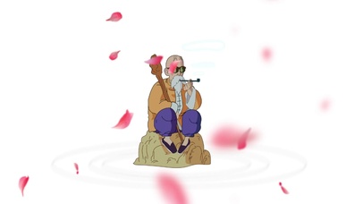 龟仙人动画可爱治愈炫酷