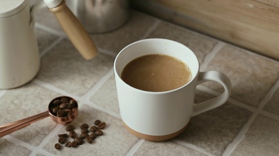 4K高清滴水咖啡