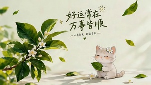 好运常在 万事皆顺