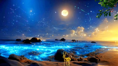 4k唯美治愈星空