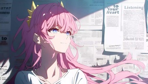 粉发女孩