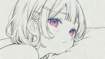 简笔画女孩