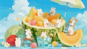 哈密瓜小兔