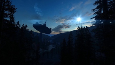 4k唯美傍晚森林