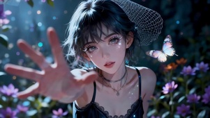 招蝴蝶女孩