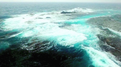 4K唯美大海海浪