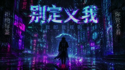 赛博雨夜|别定义我