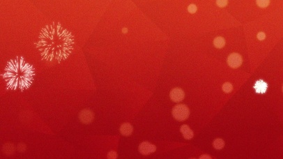 兔年瑞兔呈祥背景烟花