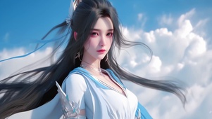 治愈优雅气质古风女神