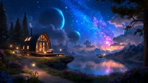 星空夜景