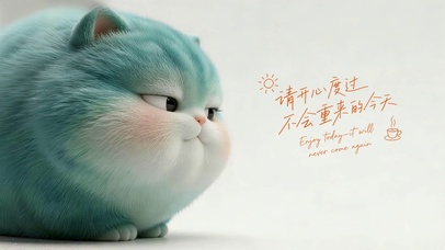 可爱大猫