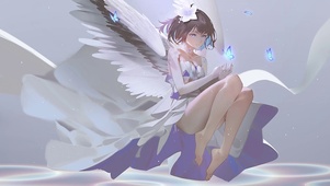 素颜天使少女