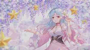 4k紫藤花