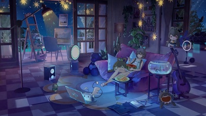 天依唱片机-黑夜