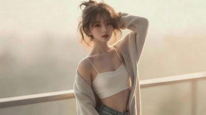 可爱治愈女孩