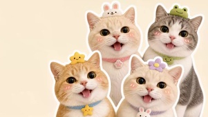 可爱小萌猫