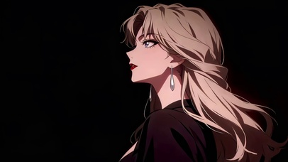 动漫风女孩