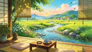 竹帘小屋