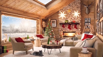 聖誕早晨的氛圍