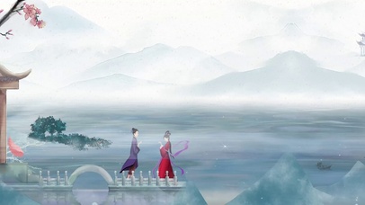 七夕节情人节中国风浪漫情人