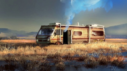 4K超清废弃的公车