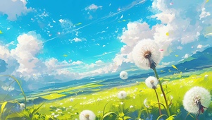 蒲公英草原