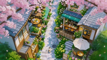 樱花小镇