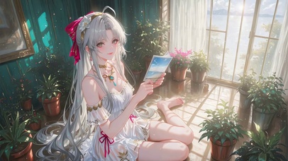 花房清纯少女柯莱塔