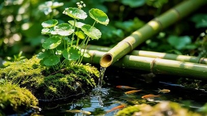 小清新溪水