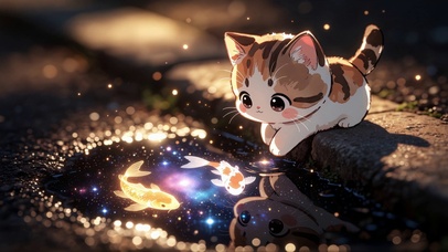 可爱小猫