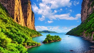山水自然美景