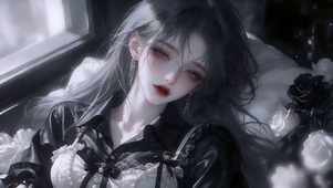 唯美暗黑系哥特少女