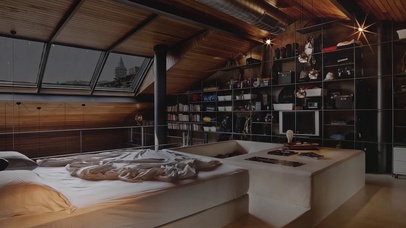 阁楼窗外治愈雨声