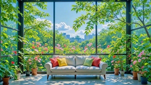 阳光花房慢时光