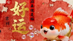 好运带鱼屏双屏