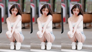 可爱治愈呆萌小甜妹清纯心动迷人