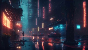 4K下雨天