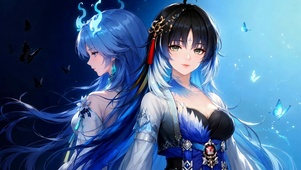 双生少女-秧秧·玄翎 清宵