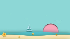 原创夏季海洋夏日海鸥