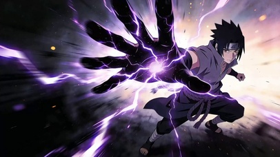 佐助 雷盾！千鸟！