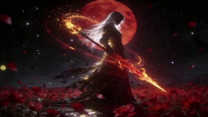 红月花海少年