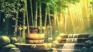 竹韵  动漫场景