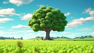绿色大树--森呼吸