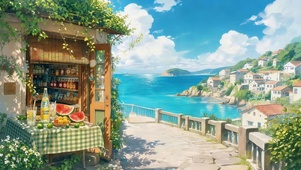 小镇的商店