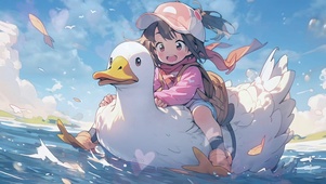 鸭鸭女孩