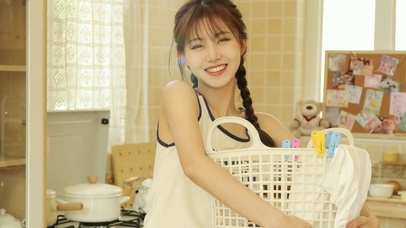 青春可爱性感女孩