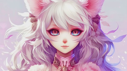 猫耳大眼萝莉美少女